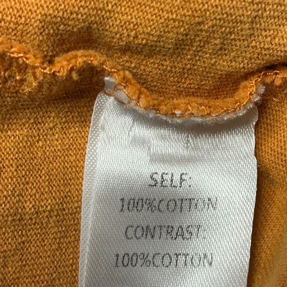 Easel Apricot Studded Heart Long Sleeve Top - Picture 10 of 10
